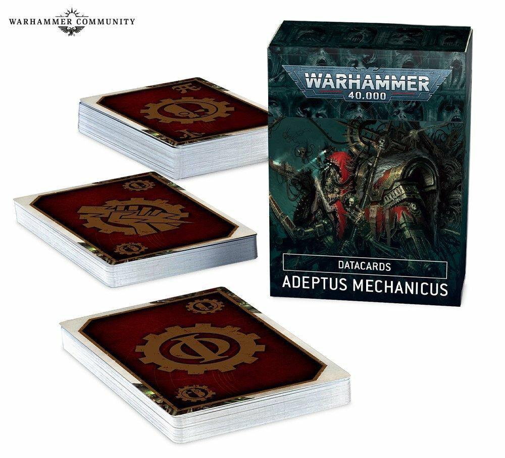 Games Workshop Datacards Adeptus Mechanicus