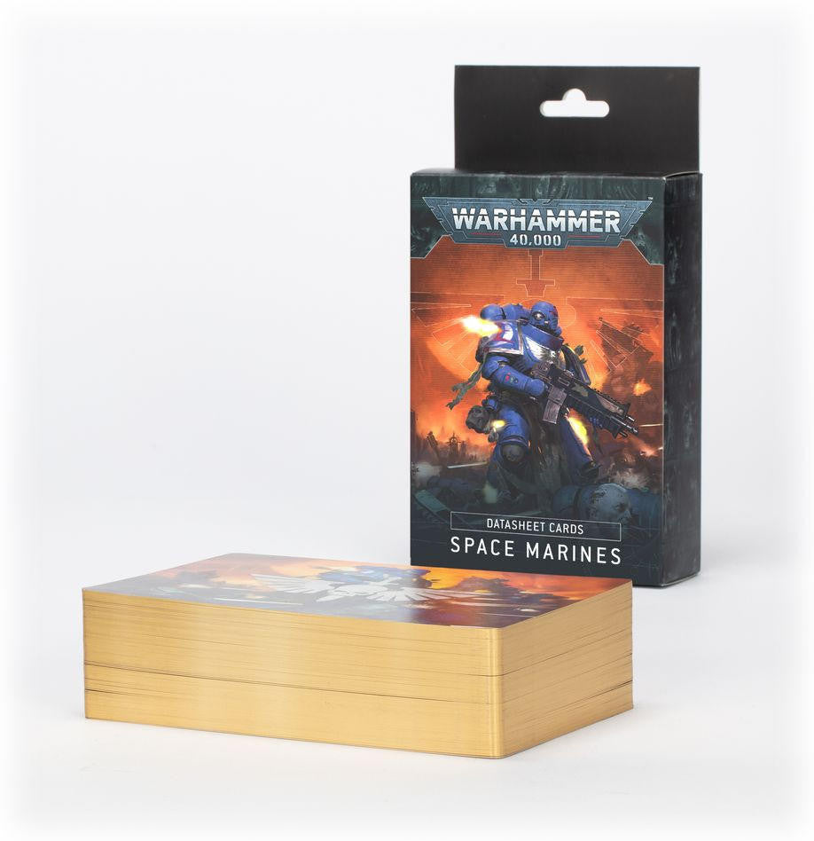 Games Workshop Datasheet Cards: Space Marines 