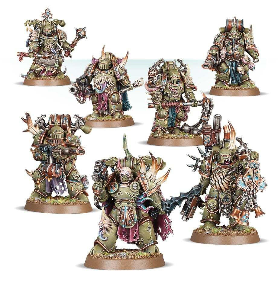 Games Workshop Death Guard Plague Marines 