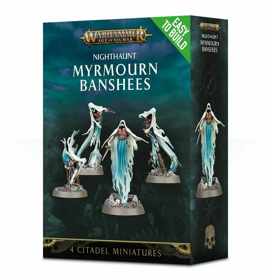 Games Workshop Easy To Build Nighthaunt Myrmourn Banshees