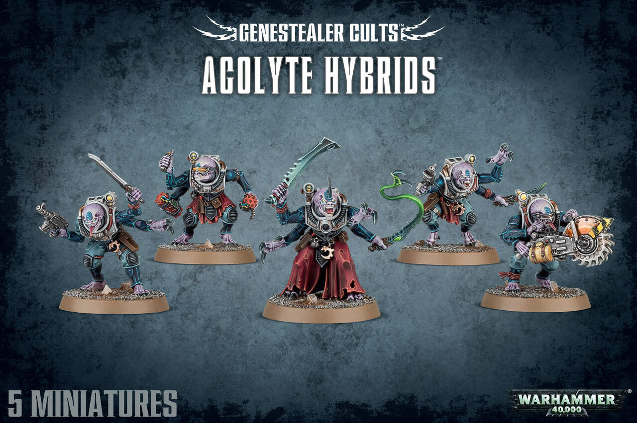 Games Workshop Genestealer Cults Acolyte Hybrids