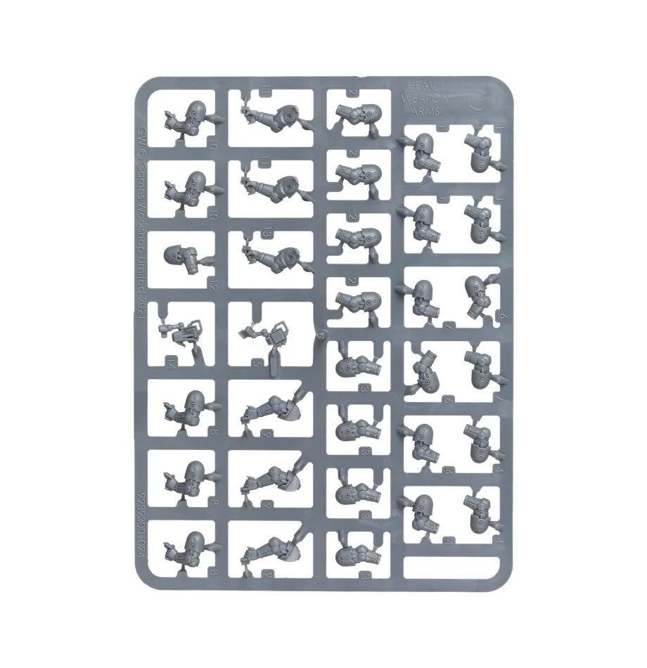 Games Workshop Heavy Weapons Upgrade Set – Heavy Flamers, Multi-meltas, and Plasma Cannons