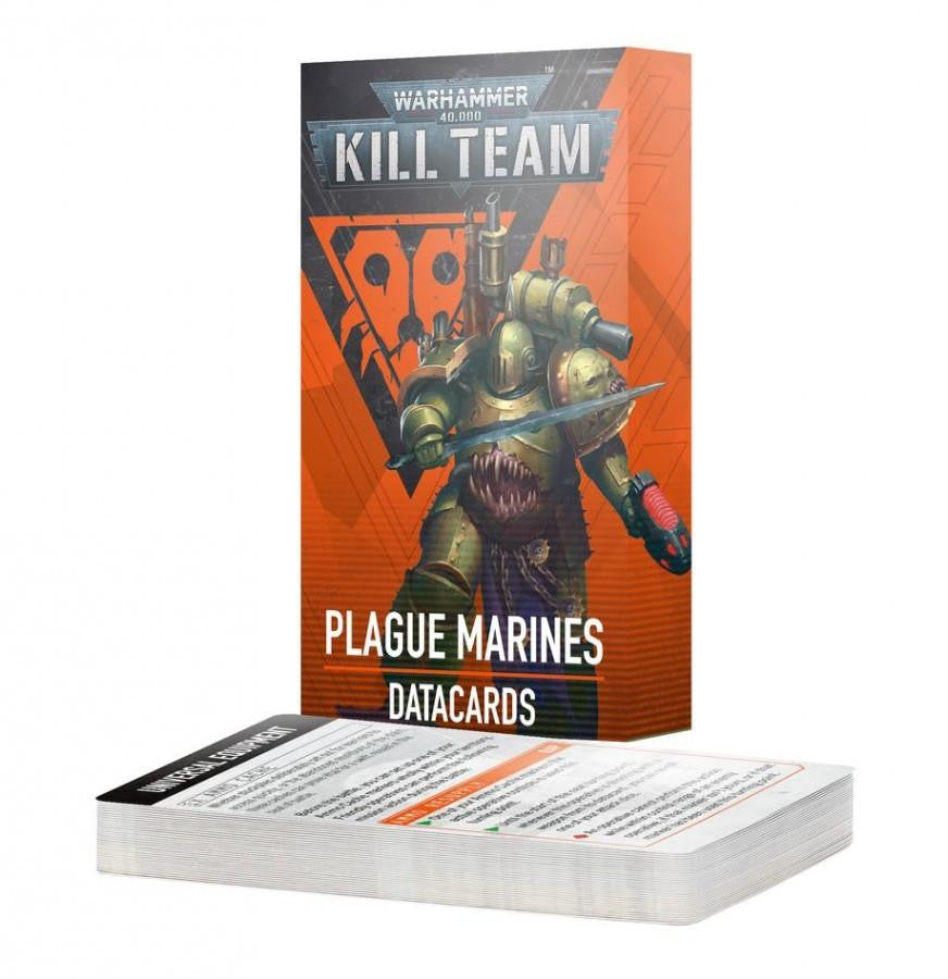 Games Workshop Kill Team Datacards: Plague Marines 