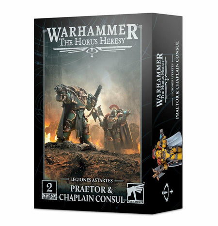 Games Workshop Legiones Astartes Praetor and Chaplain Consul