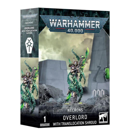 Games Workshop Necrons: Overlord + Translocation Shroud 