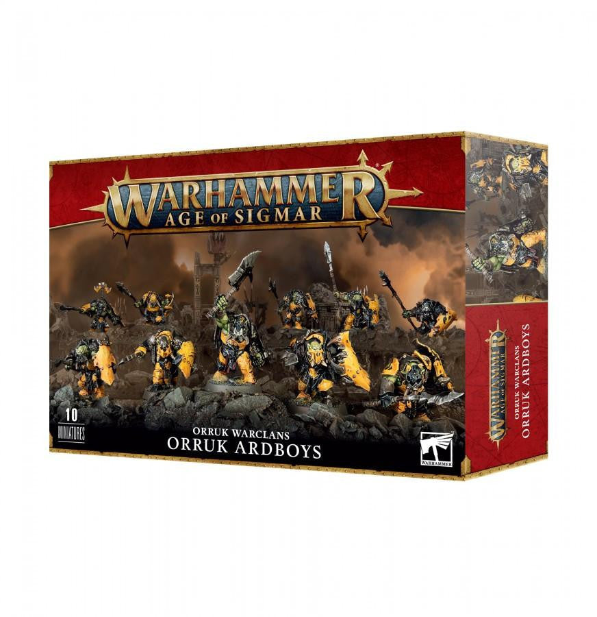 Games Workshop Orruk Warclans Orruk Ardboys 