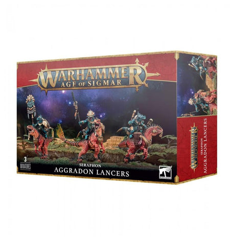 Games Workshop Seraphon: Aggradon Lancers 