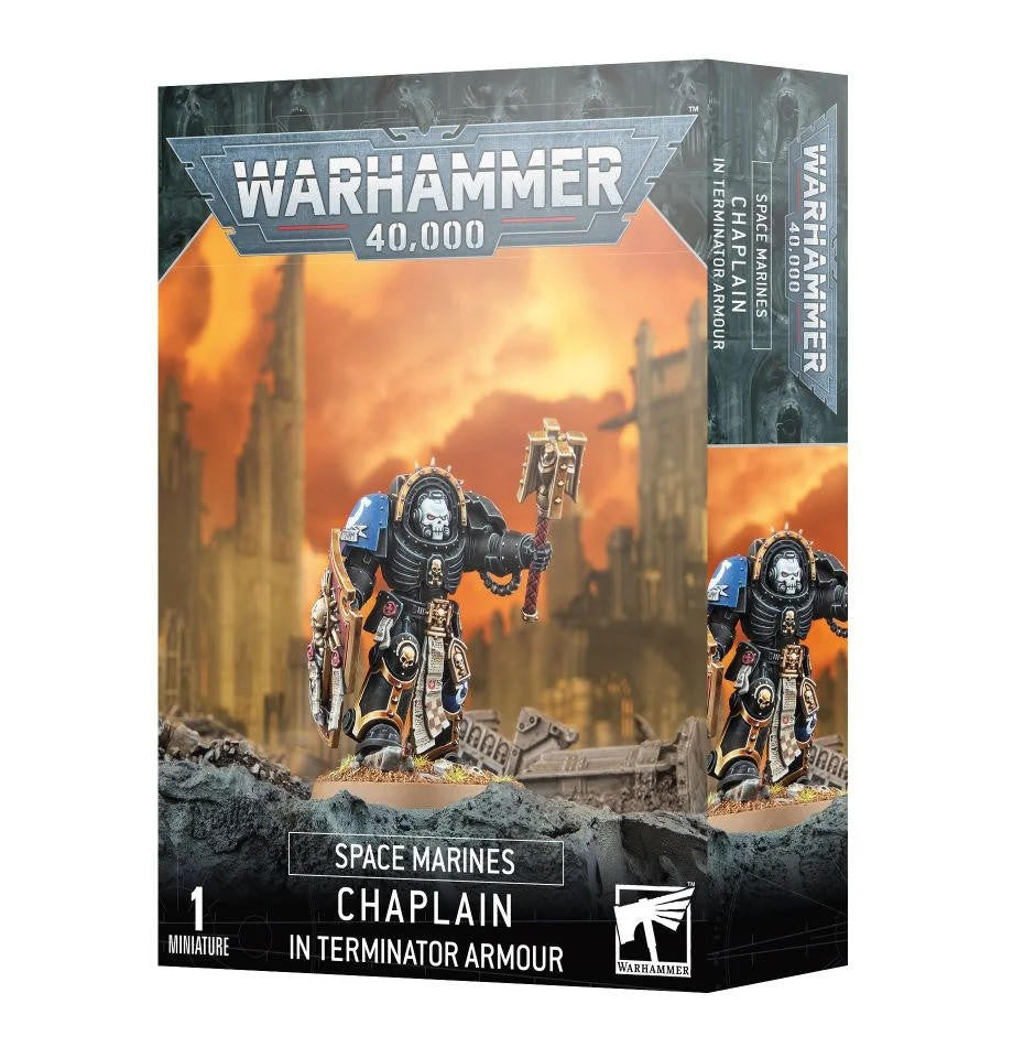 Games Workshop Space Marines: Chaplain In Terminator Armour 