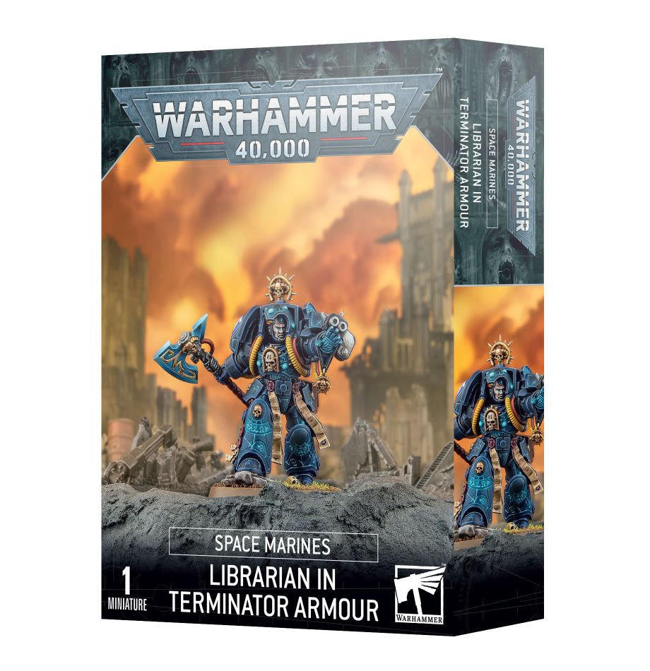 Games Workshop Space Marines: Librarian in Terminator Armor 