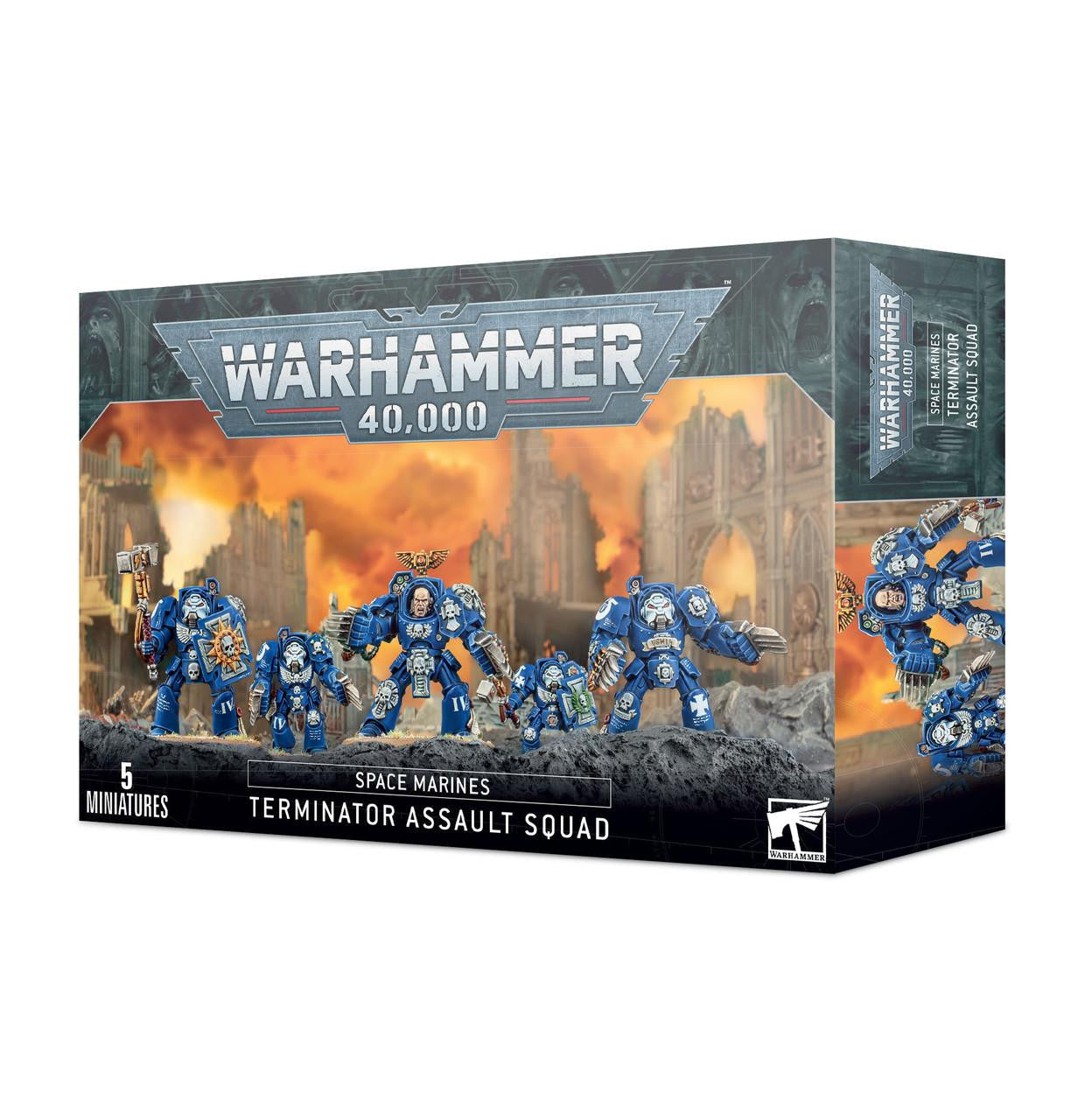 Games Workshop Space Marines Terminator Assault Squad 