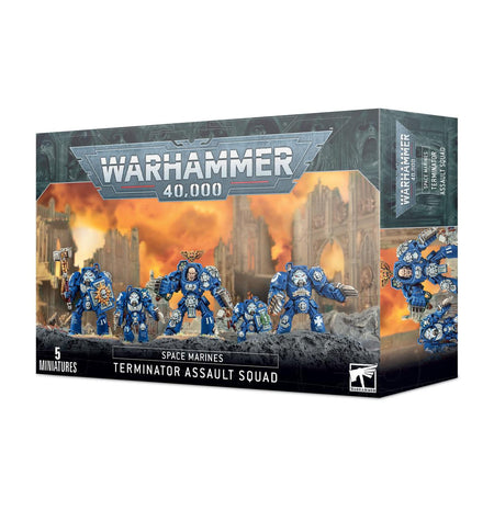 Games Workshop Space Marines Terminator Assault Squad 