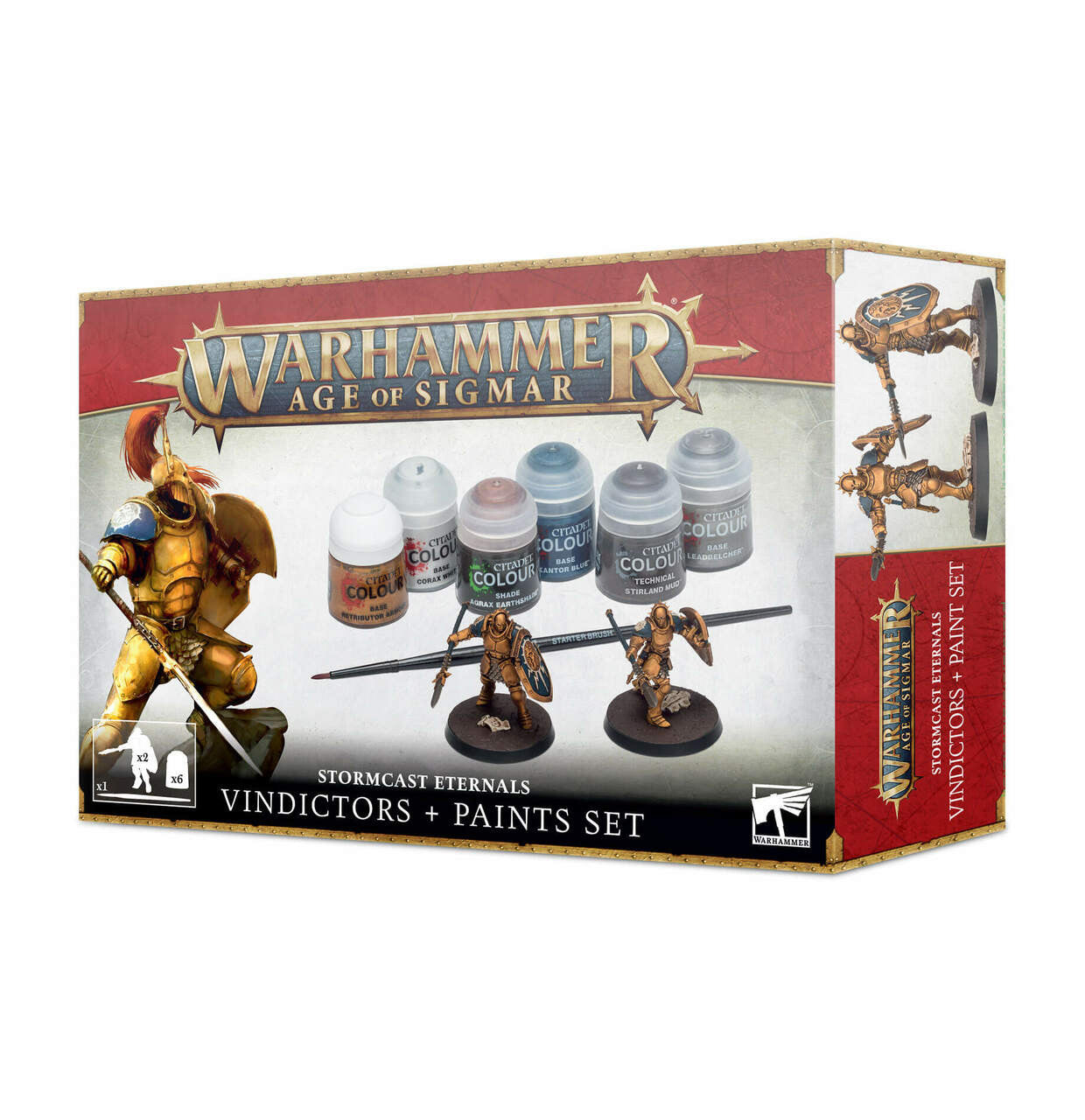 Games Workshop Stormcast Eternals Vindictors Paints Set