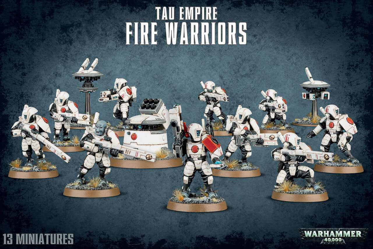 Games Workshop Tau Empire Fire Warriors Breacher Team