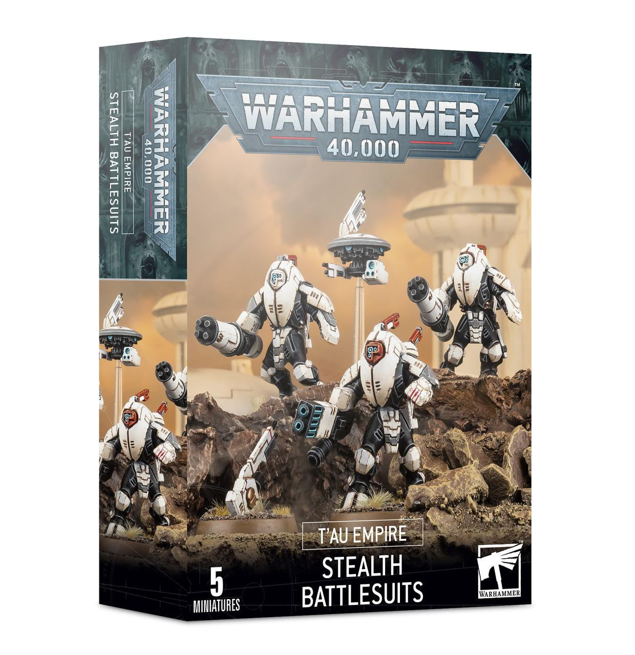 Games Workshop Tau Empire XV25 Stealth Battlesuits 