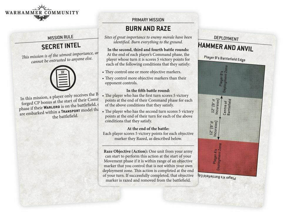 Games Workshop Tempest of War Card Deck