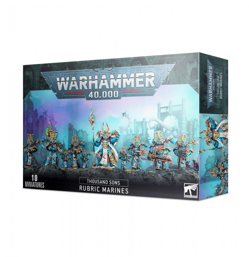 Games Workshop Thousand Sons Rubric Marines 