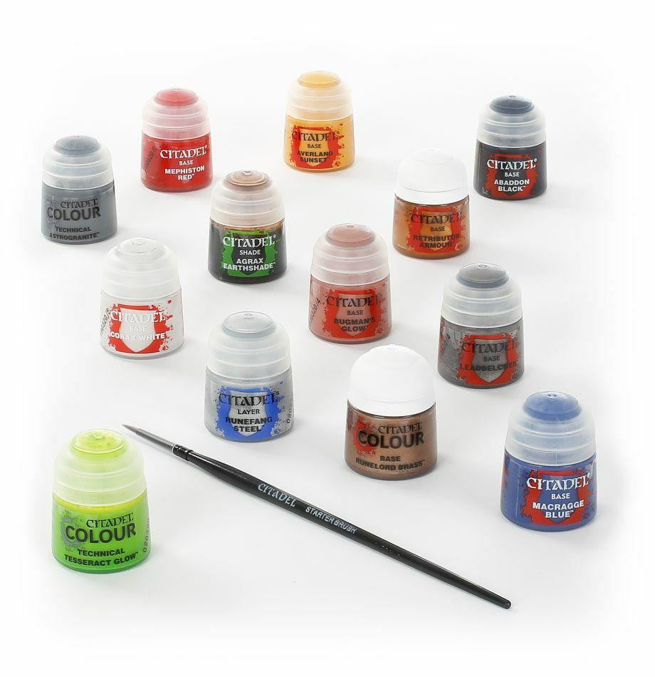 Games Workshop Warhammer 40000 Paints and Tools Set at LionHeart Hobby