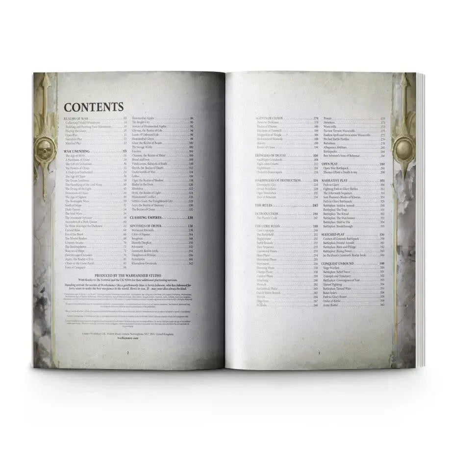 Games Workshop Warhammer Age of Sigmar Core Book