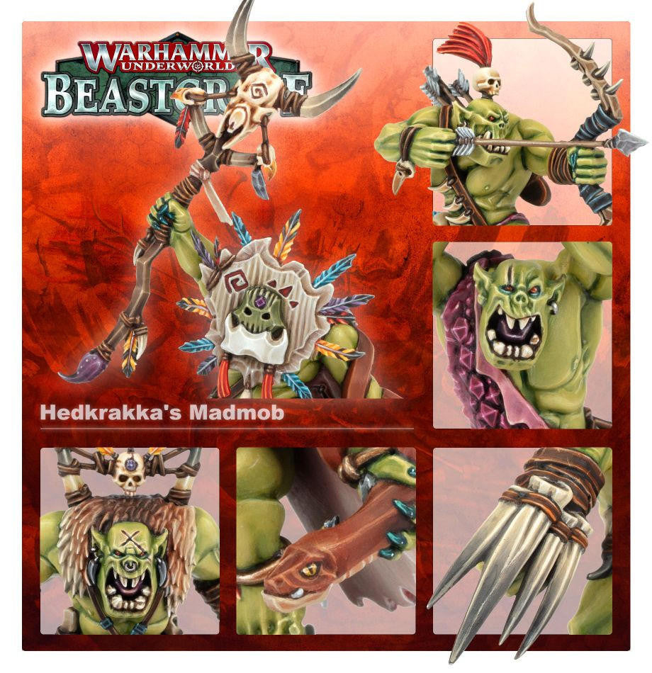 Games Workshop Warhammer Underworlds Direchasm – Hedkrakkas Madmob