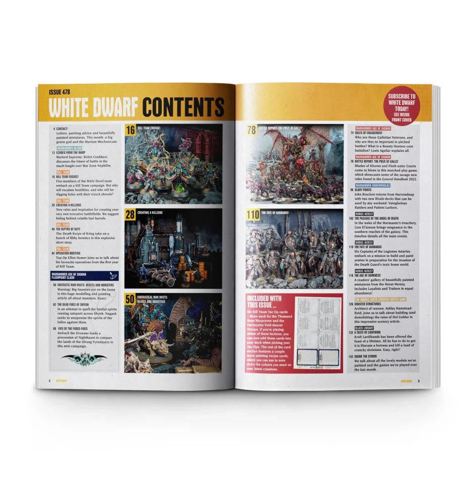 Games Workshop White Dwarf 478