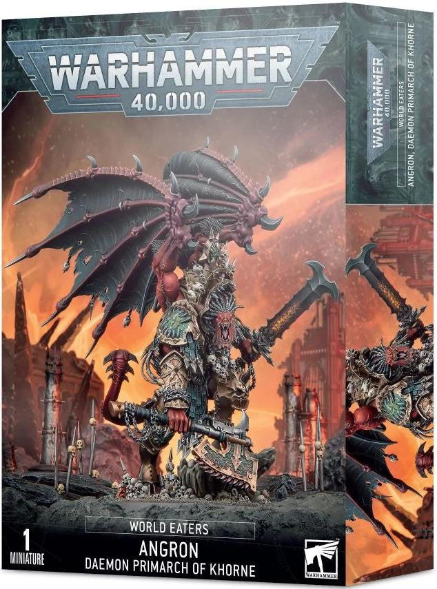 Games Workshop World Eaters: Angron Daemon Primarch Of Khorne 