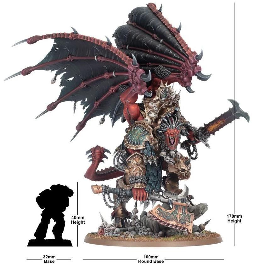 Games Workshop World Eaters: Angron Daemon Primarch Of Khorne 