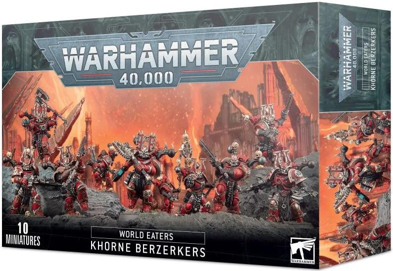 Games Workshop World Eaters: Khorne Berserkers at LionHeart Hobby