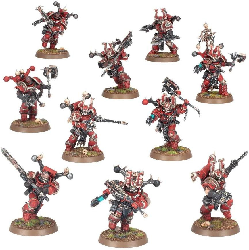 Games Workshop World Eaters: Khorne Berserkers at LionHeart Hobby