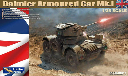 Gecko 1/35 Daimler MkI Armored Car Full Inter 350011