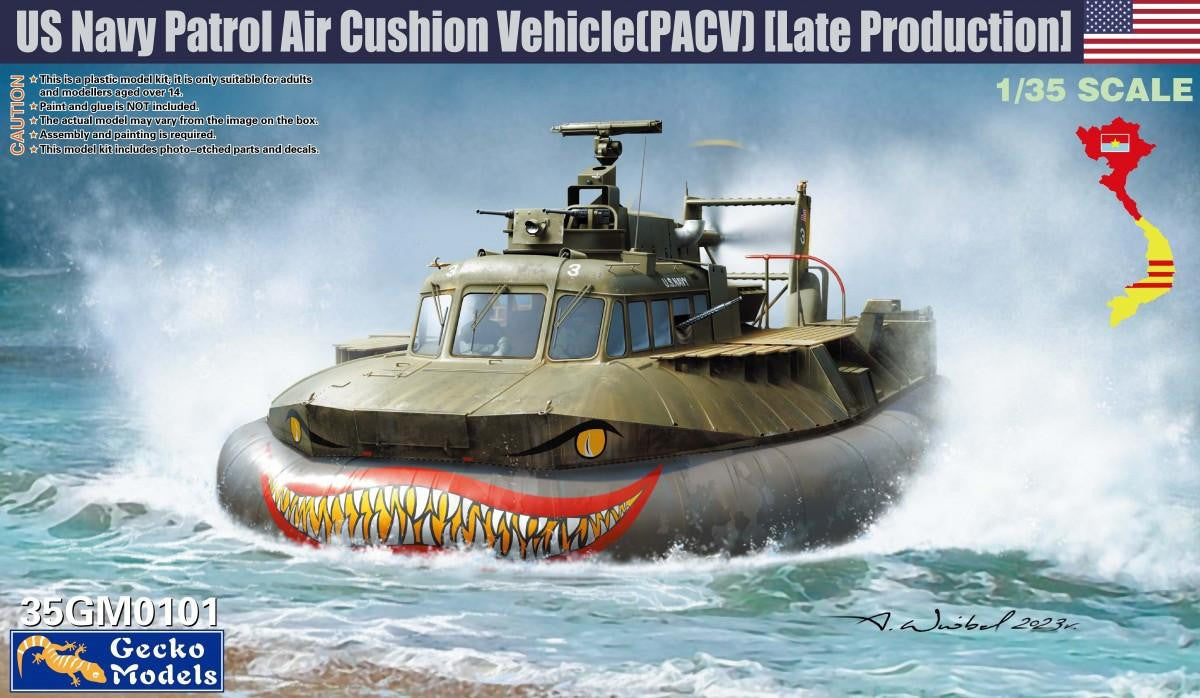 Gecko 1/35 USN PACV Patrol Air Cushion Vehicle Late 350101 