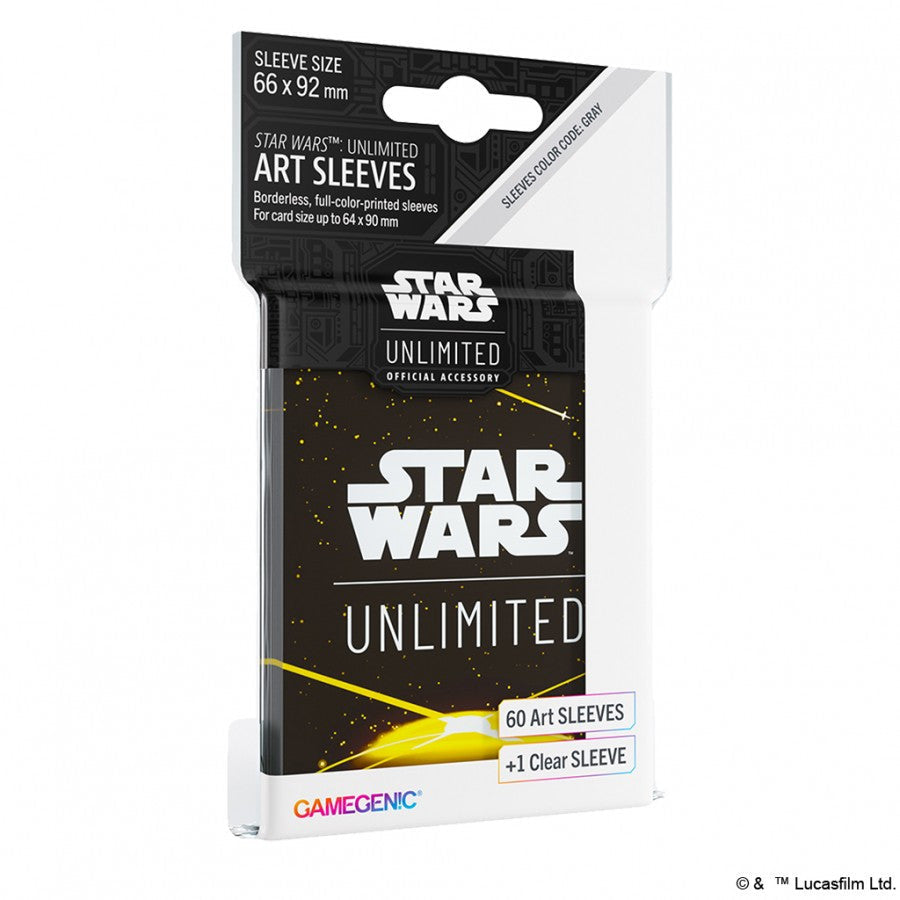 Star Wars: Unlimited Art Sleeves - Back Yellow