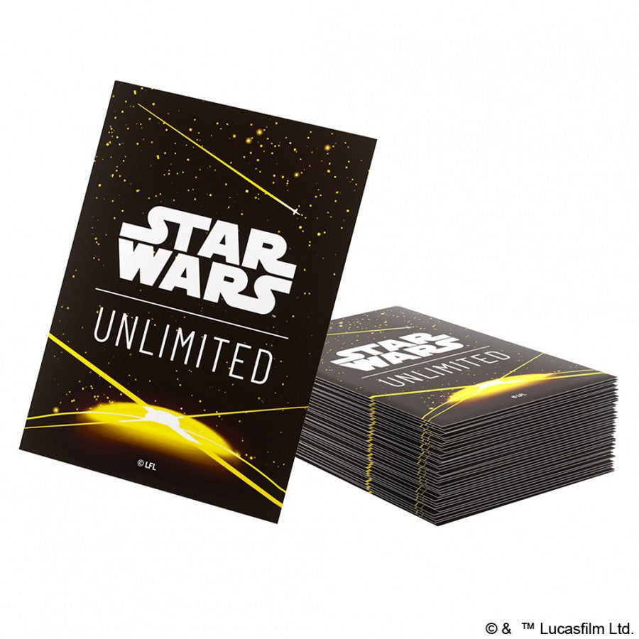 Star Wars: Unlimited Art Sleeves - Back Yellow