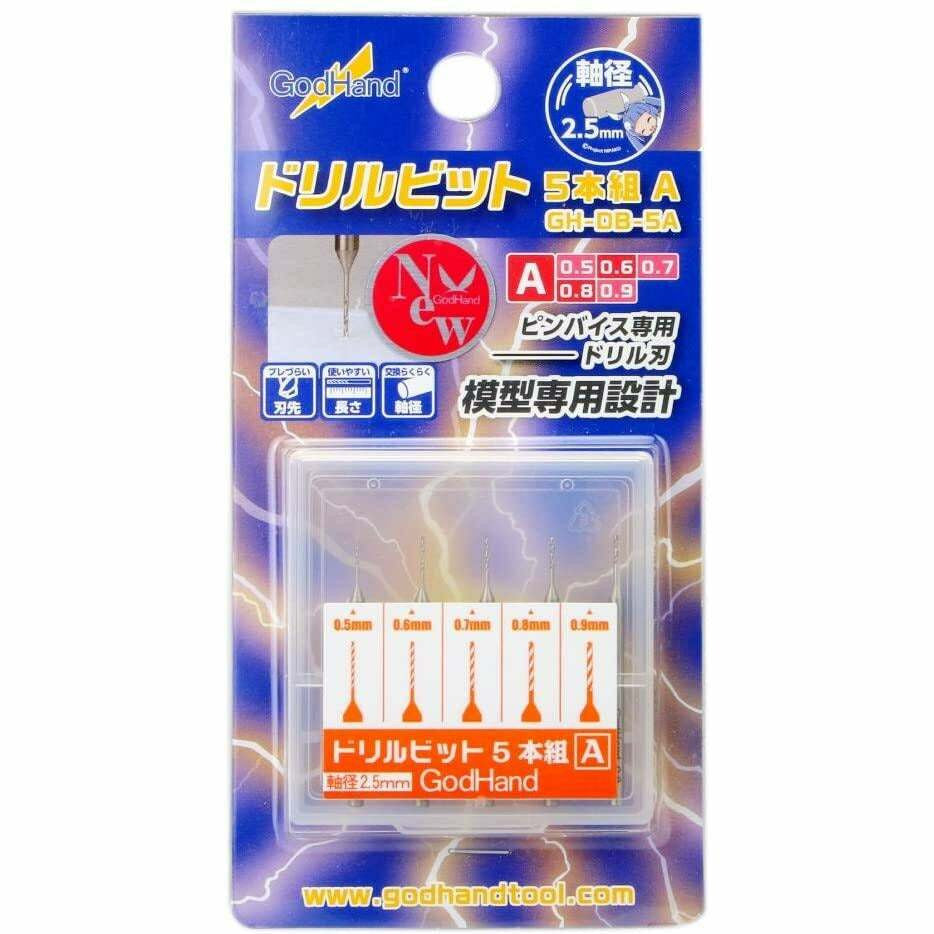 GodHand Tools GodHand Drill Bit Set A 5 DB5A