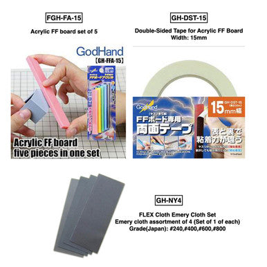 GodHand FF Sanding Board Useful Set FF15