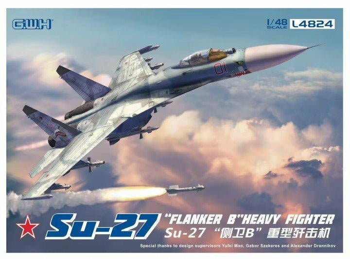 Great Wall 1/48 Sukhoi Su-27 Flanker B 4824