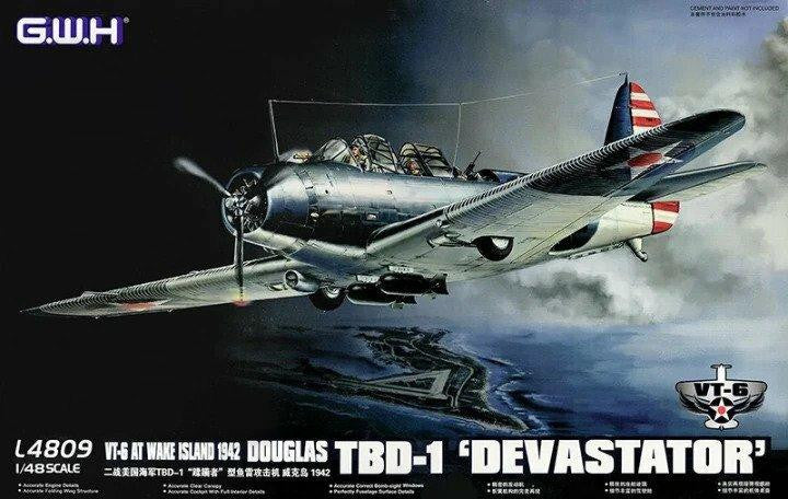 Great Wall 1/48 TBD-1 Devastator VT-6 Wake Island 4809