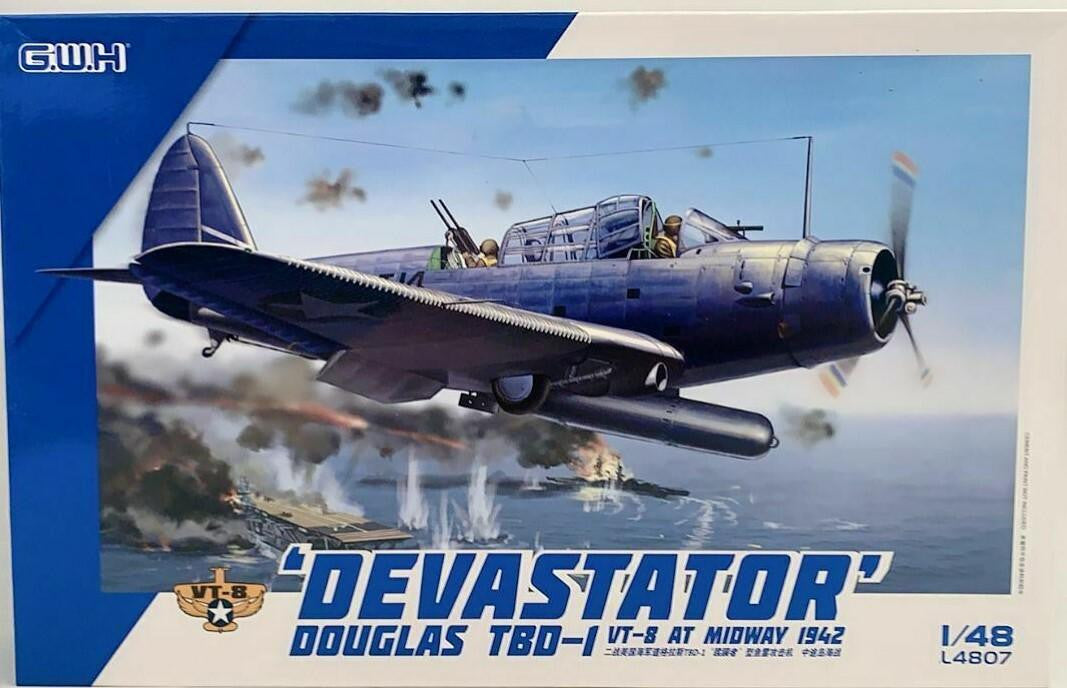 Great Wall 1/48 TBD-1 Devastator VT-8 Midway 4807