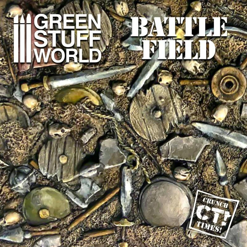 Green Stuff World Battlefield Plates - Crunch Time