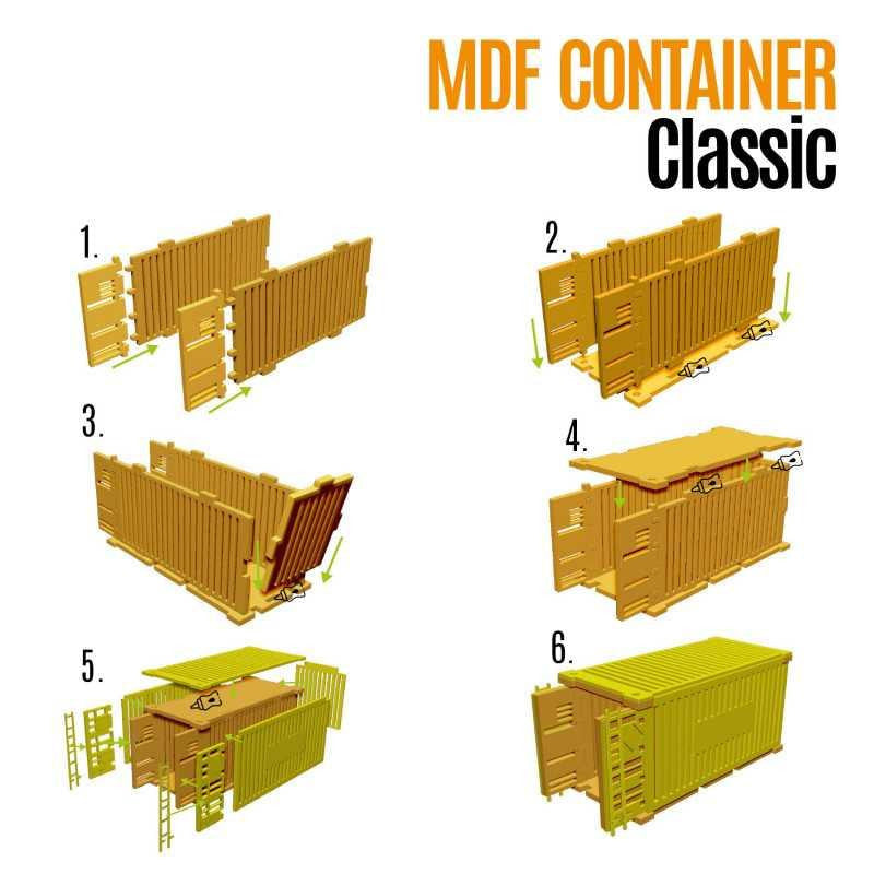 Green Stuff World Classic Shipping Container 