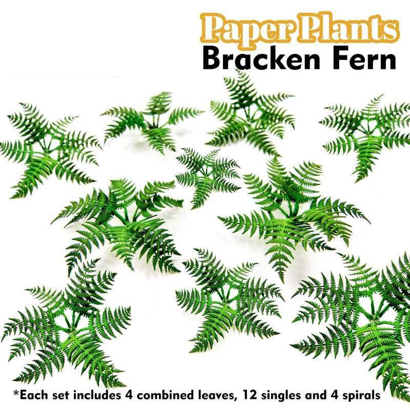 Green Stuff World Paper Plants - Bracken Fern 