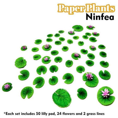 Green Stuff World Paper Plants - Lilly Pads 