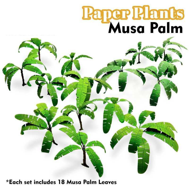 Green Stuff World Paper Plants - Musa Trees 