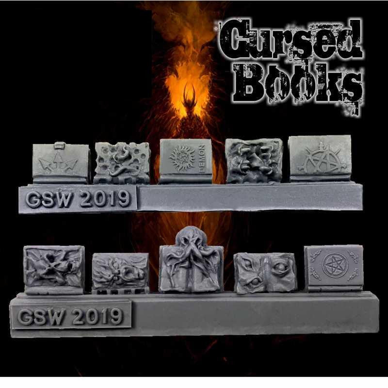 Green Stuff World Resin Cursed Books 