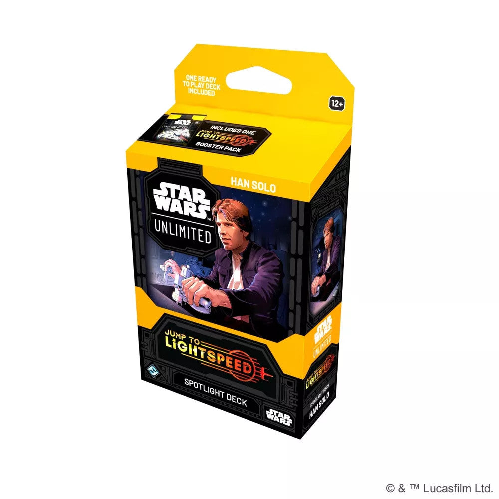 Star Wars: Unlimited - Jump to Lightspeed Spotlight Deck - Hansolo