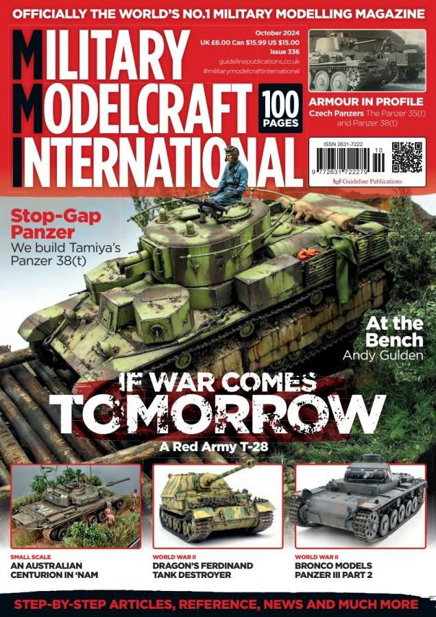 Guideline Publishing Military Modelcraft Magazine Oct.2024 