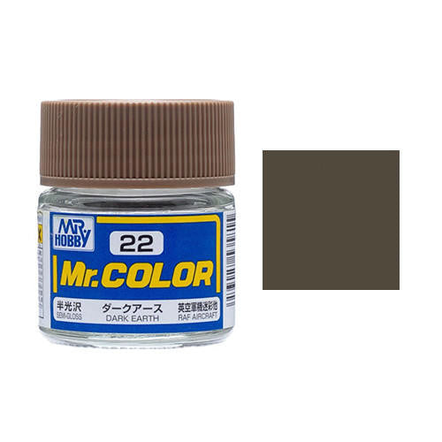 Gunze Sangyo Dark Earth Mr.Color 10ml C022 at LionHeart Hobby