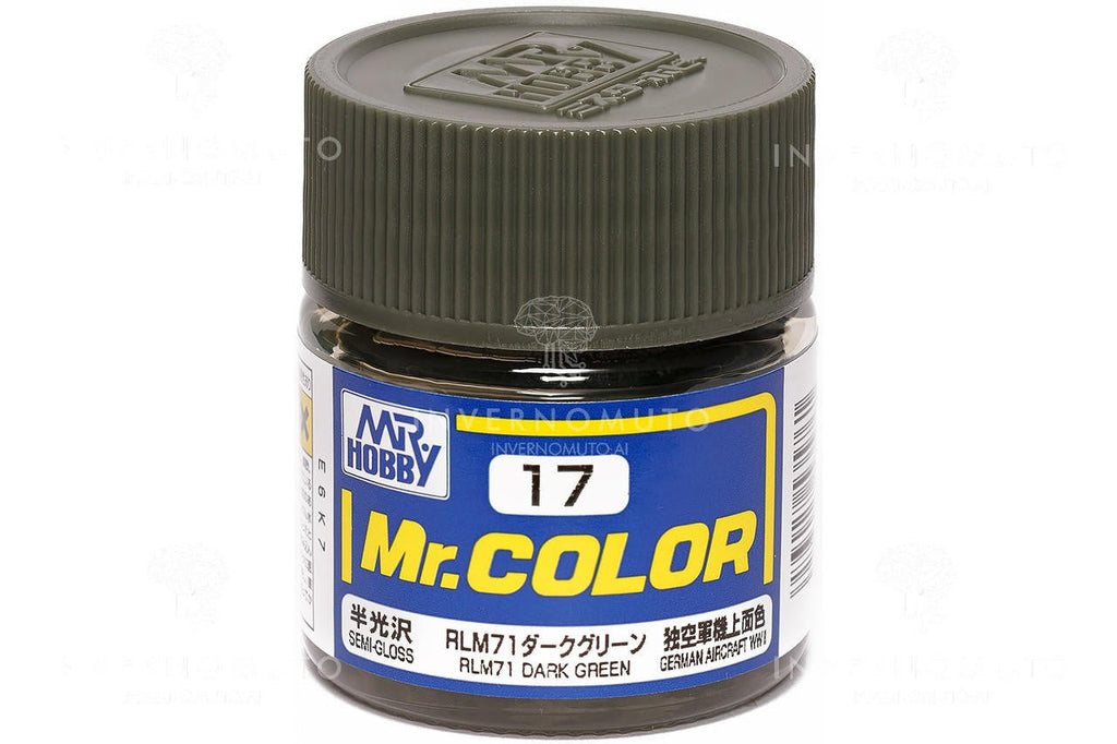 Gunze Sangyo Dark Green RLM71 Mr.Color 10ml C017 at LionHeart Hobby