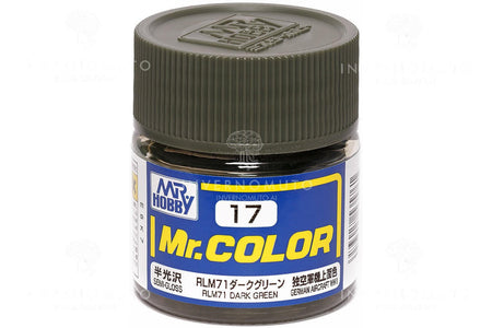 Gunze Sangyo Dark Green RLM71 Mr.Color 10ml C017 at LionHeart Hobby