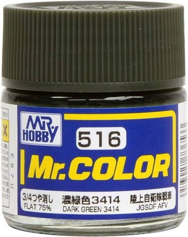 Flat Dark Green 3414 (JGSDFV) Mr.Color 10ml C516
