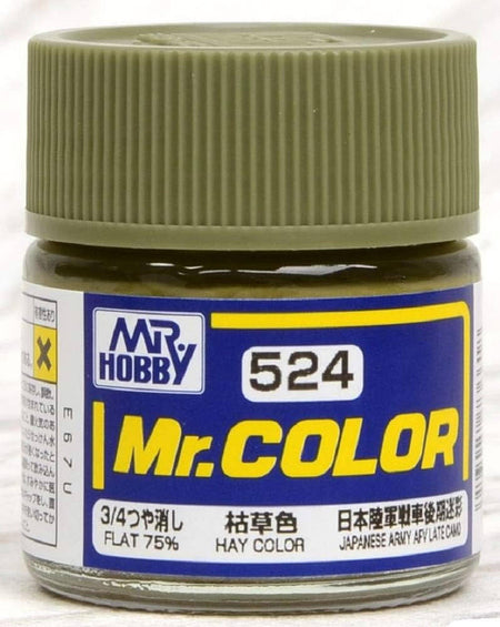 Gunze Sangyo Flat Hay Color (IJA Late) Mr.Color 10ml C524 